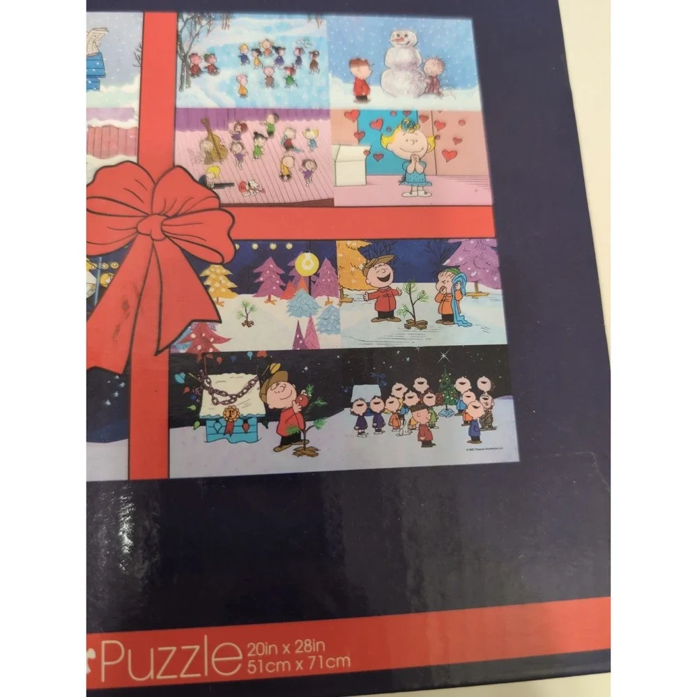 Peanuts Charlie Brown 1000 Piece‎ Puzzle Wrapping Paper Aquarius